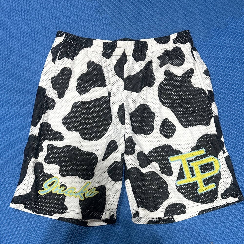Inaka Power Black and White Athletic Shorts
